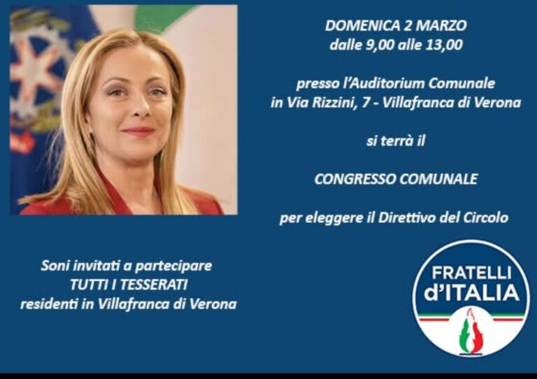 Congresso Fratelli D’Italia